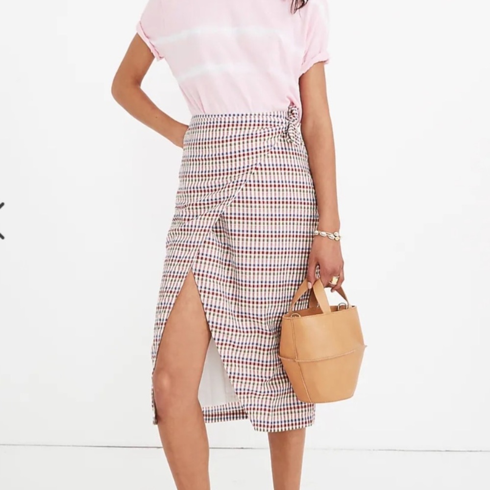Madewell Sarong Midi Skirt Size 4 Women’s